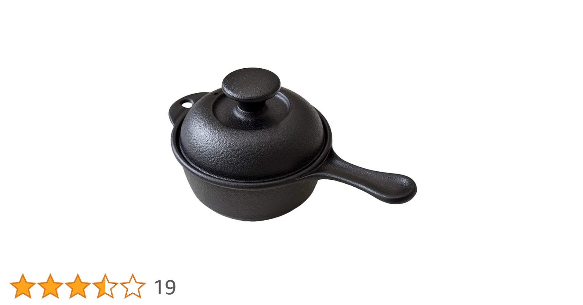 Amazon.co.jp: 南部鉄器 片手鍋 ミニ鍋 内径15.5cm IH対応 直火対応