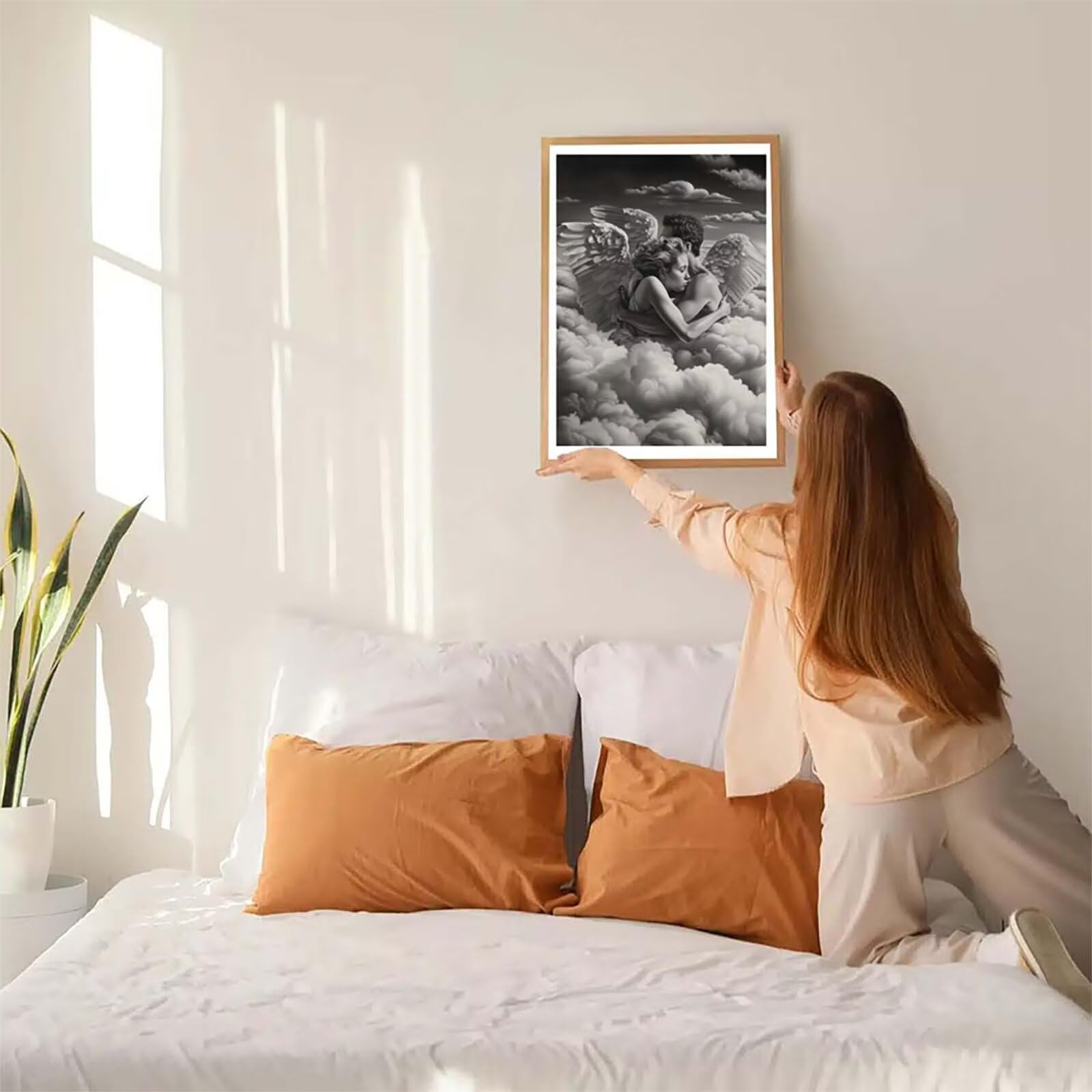 Coppia Diamond Painting Adulti 100x130cm, 5D Diamond Painting Kit 5-1980