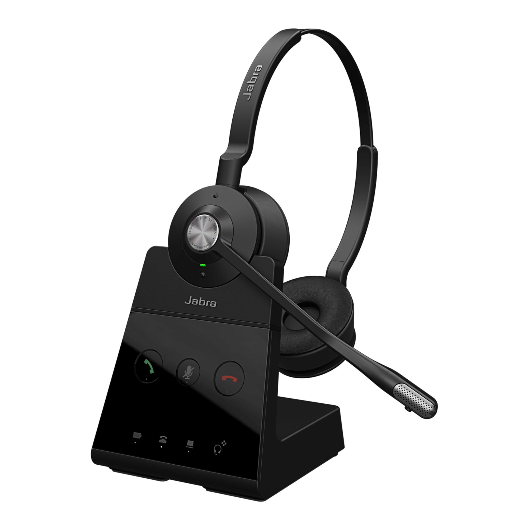 Jabra Engage 65 SE casque avec base et cordon telephone fixe pour teletravail efficace