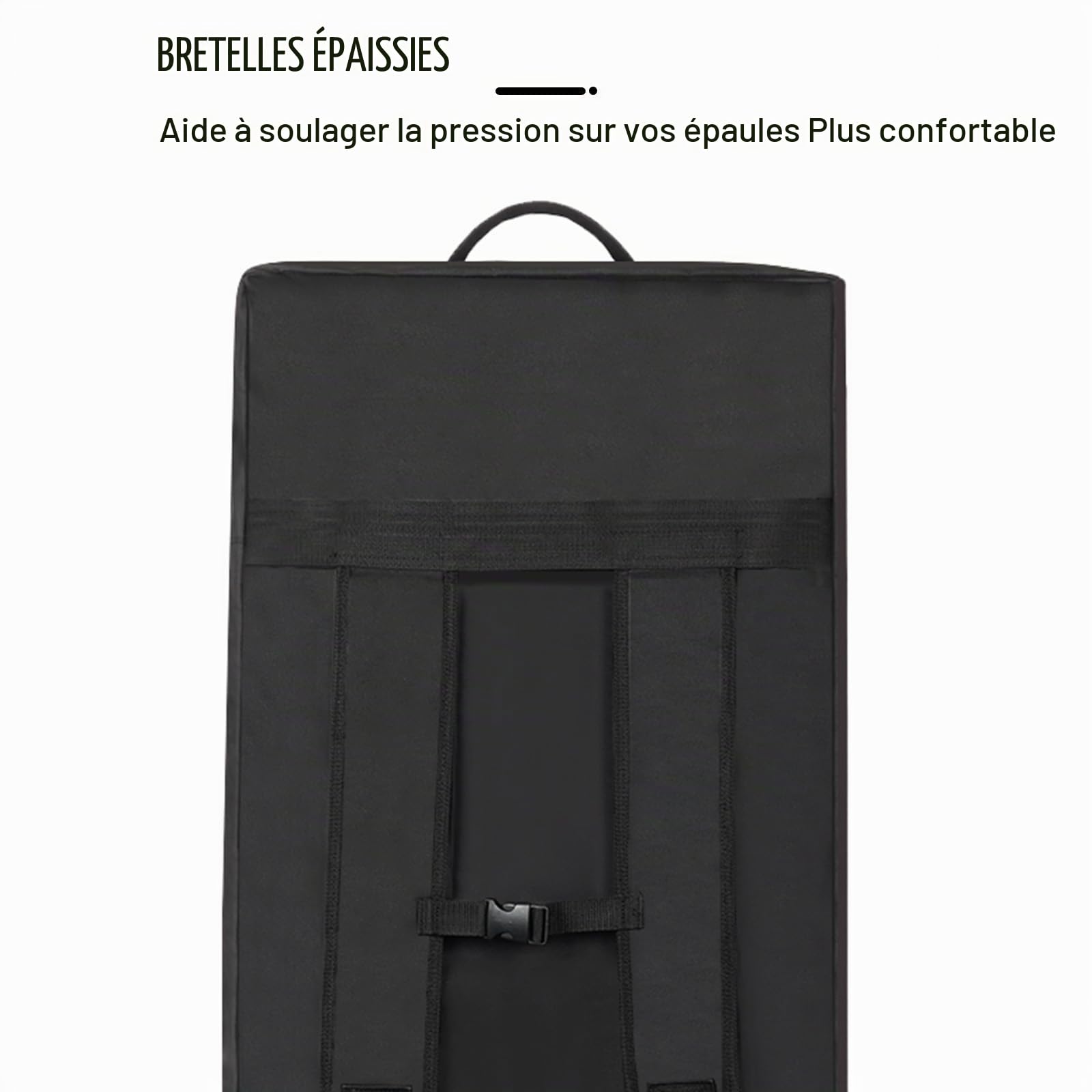 Sac à dos gonflable pour planche de paddle SUP - Sac à dos pour planche de surf - 125/105 l (en option)
