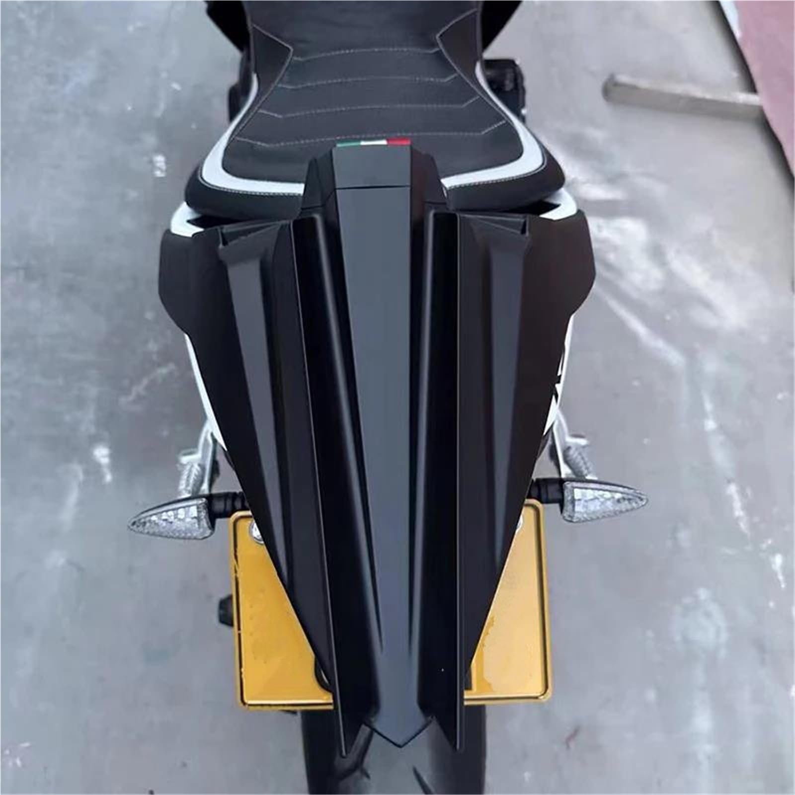 Motorrad-Heckverkleidung/Sitzabdeckung (Höcker) Für Aprilia RS660 RS 660 2020–2025 & Tuono 660 – Abdeckung Für Den Soziussitz Sitzverkleidung(Schwarz)