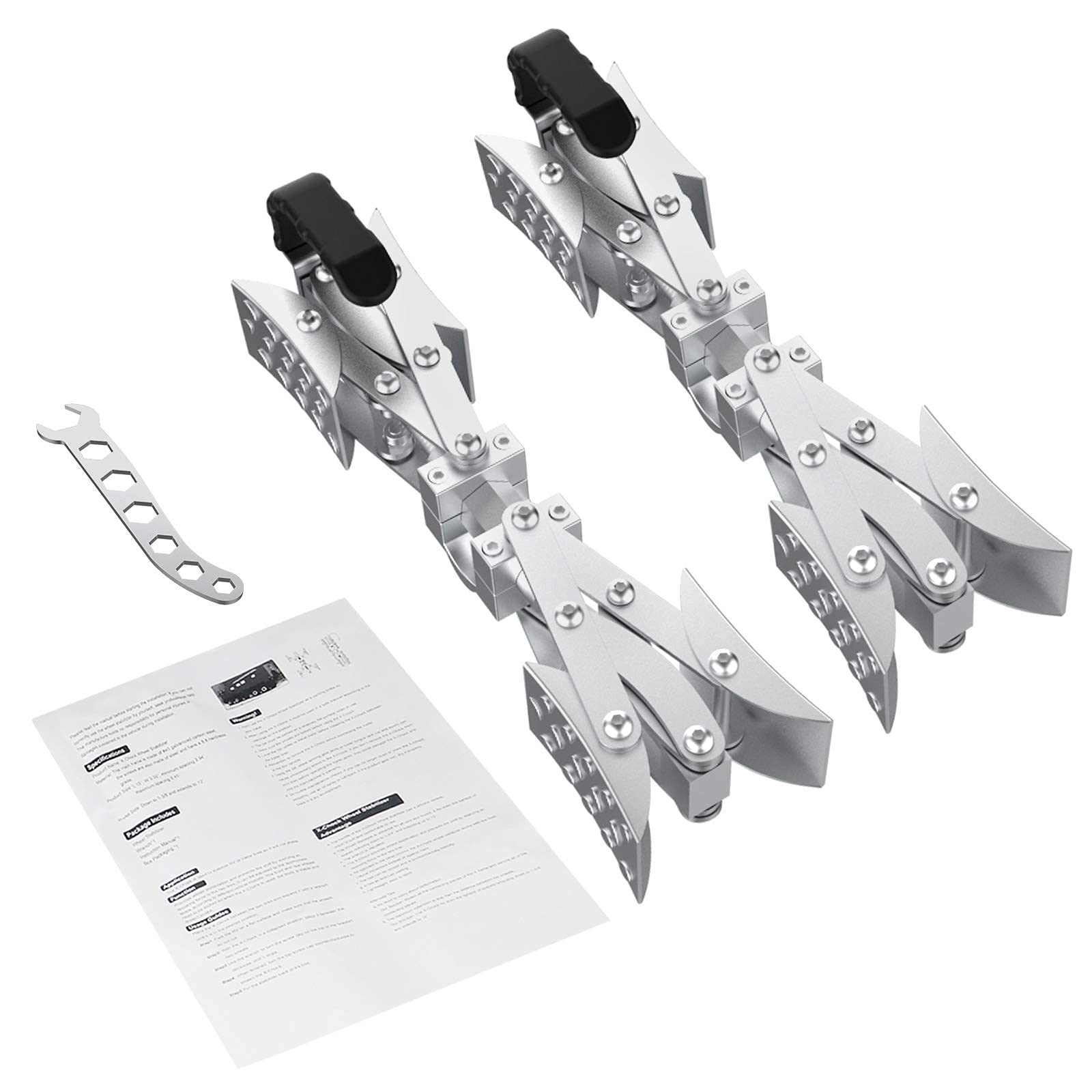 Sulythw X Chocks Wheel Stabilizer for Travel Trailers, RV Wheel Chock