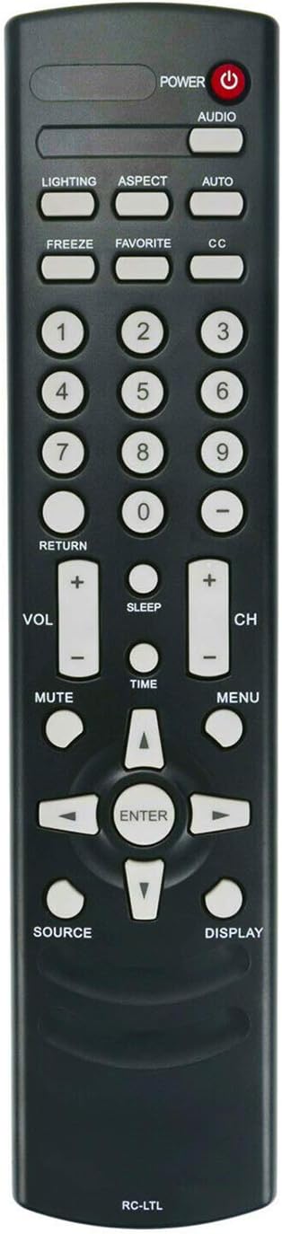 New RC-LTL Replacement Remote Control fit for Olevia 3-Series LCD TV 323-S11 323S11 323-S13 323V 324-B11 327-S1 327-S11 327-S12 327V 332-B11 332H 332-S13 337-B11 337-D11 337H 342-B11 342I 427-S11