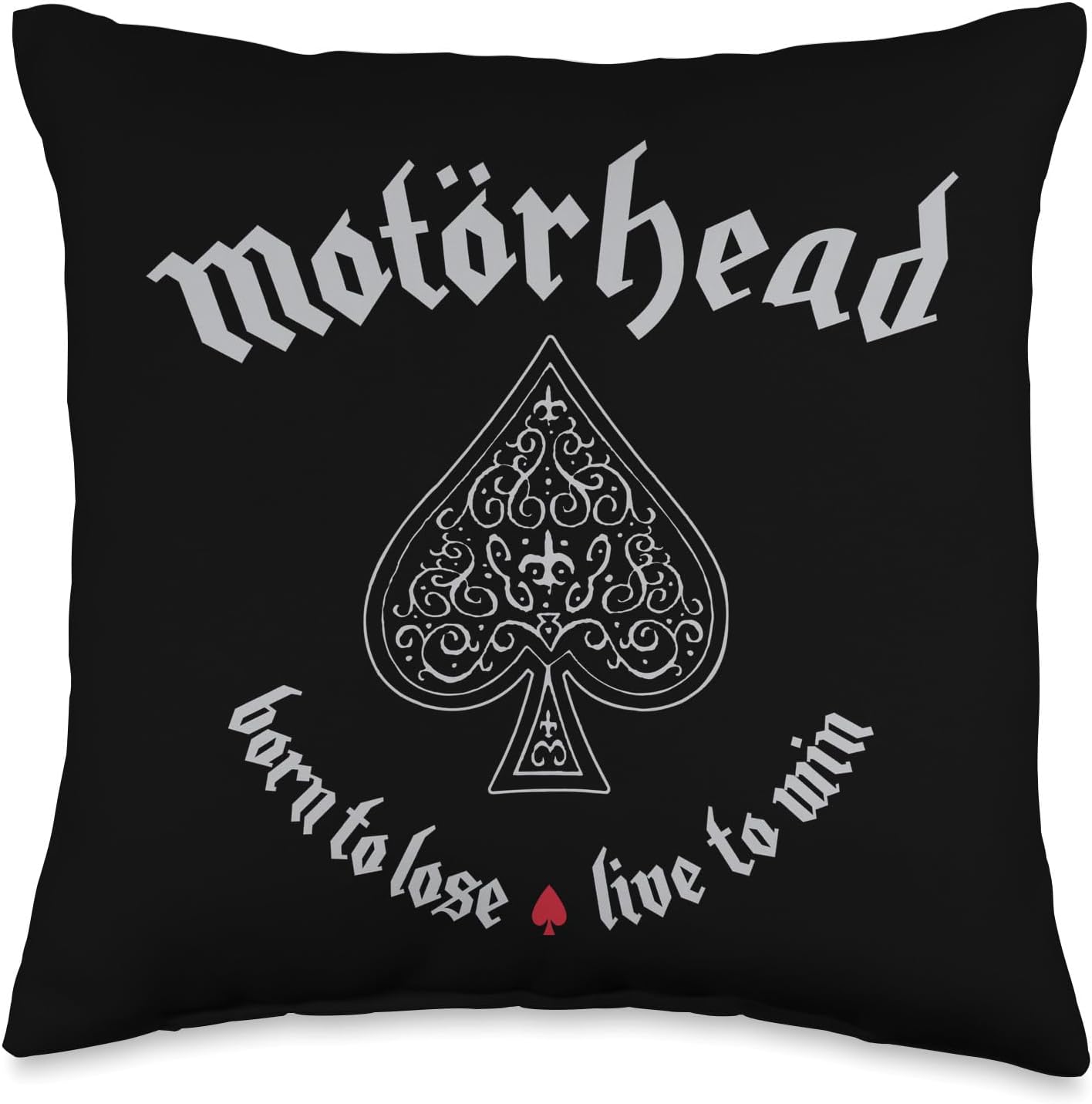Motörhead Born To Lose Live To Win Throw Pillow