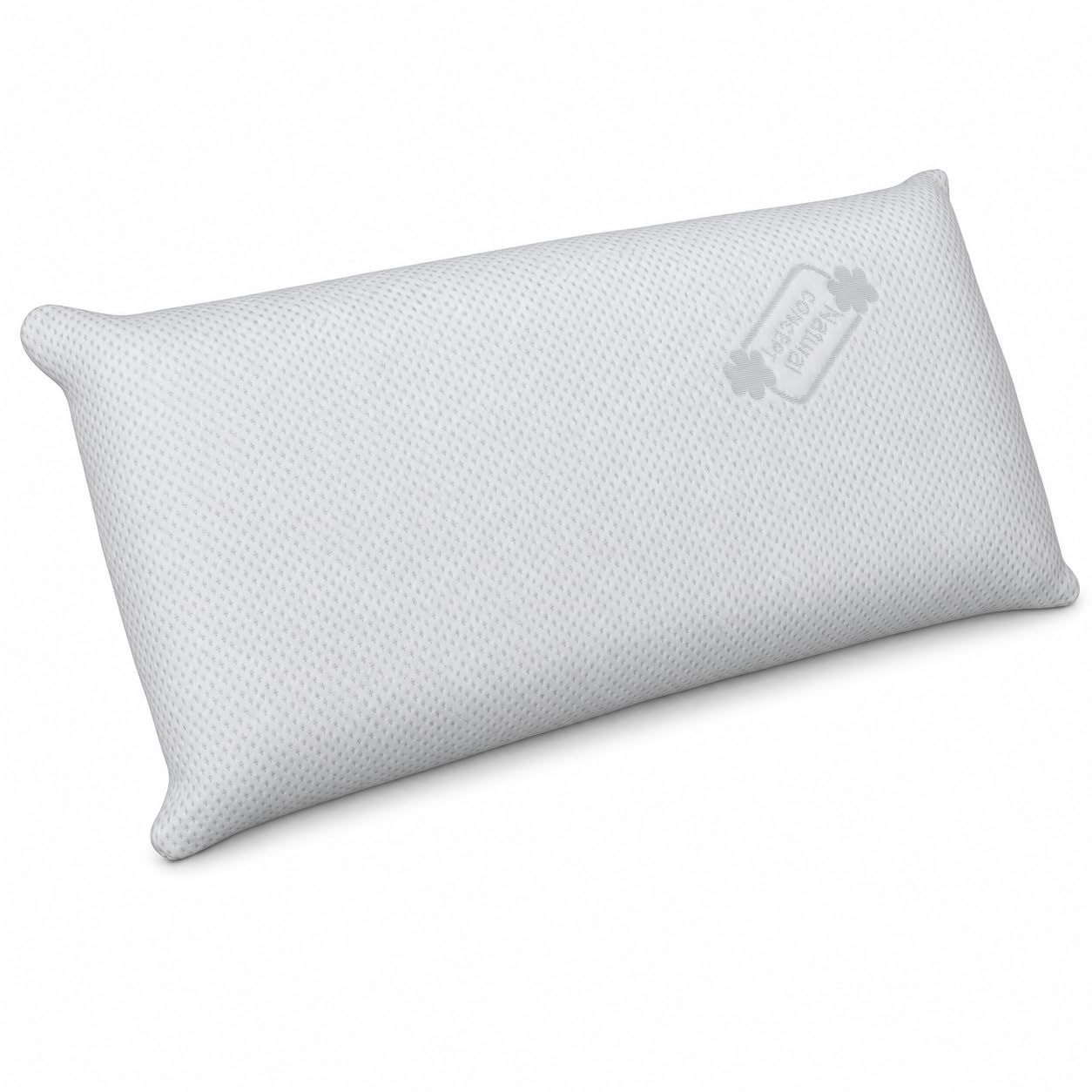 Orthopädisches Nackenstützkissen 12 cm – Visco Gel Memory Foam Halsstützkissen 70×35 cm – ergonomisches Schlafkissen für Rücken- & Seitenschläfer, druckentlastend, waschbarer Bezug