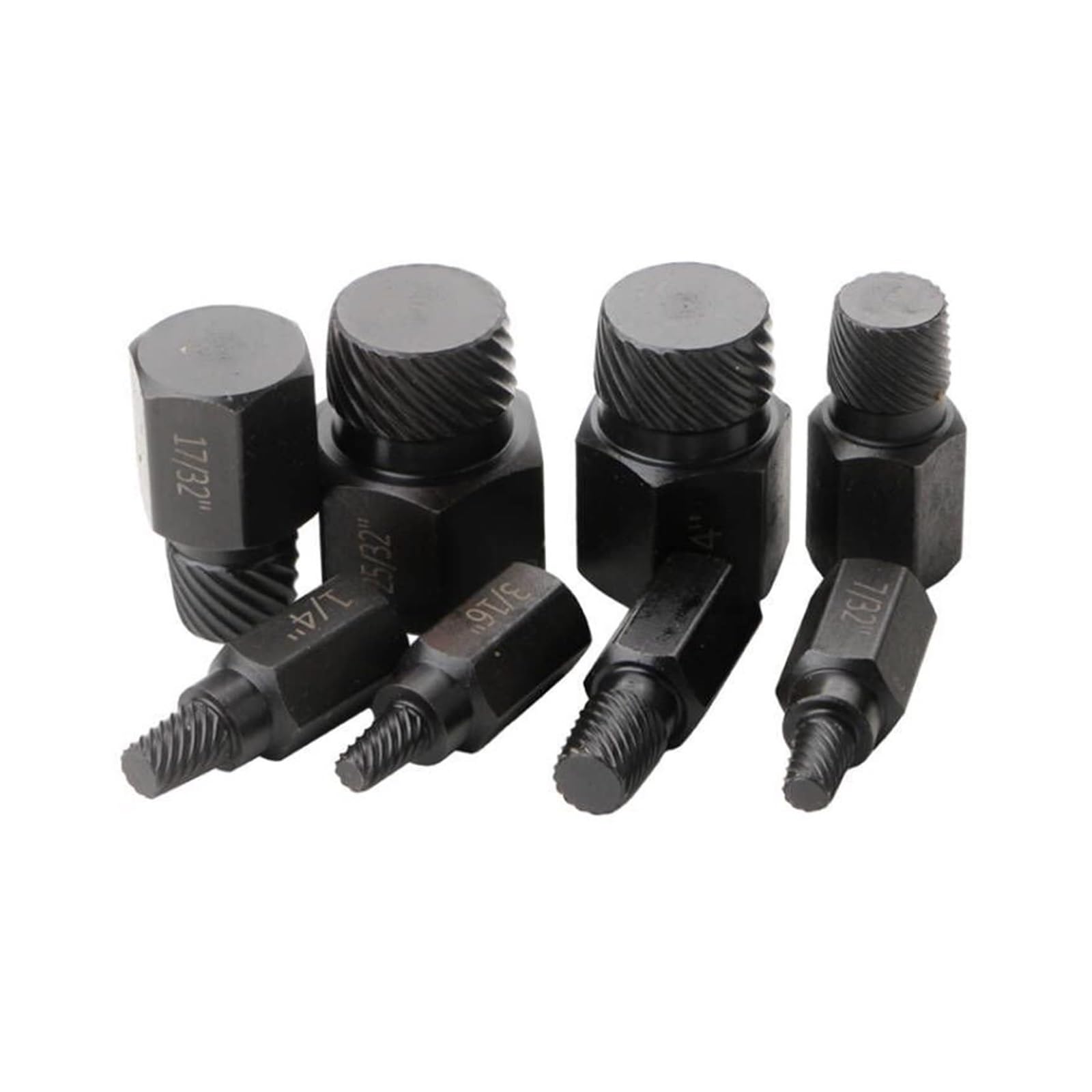 25 uds Extractor de Tornillos dañados Brocas Herramienta removedora de Tornillos Kit Extractor de Tornillos
