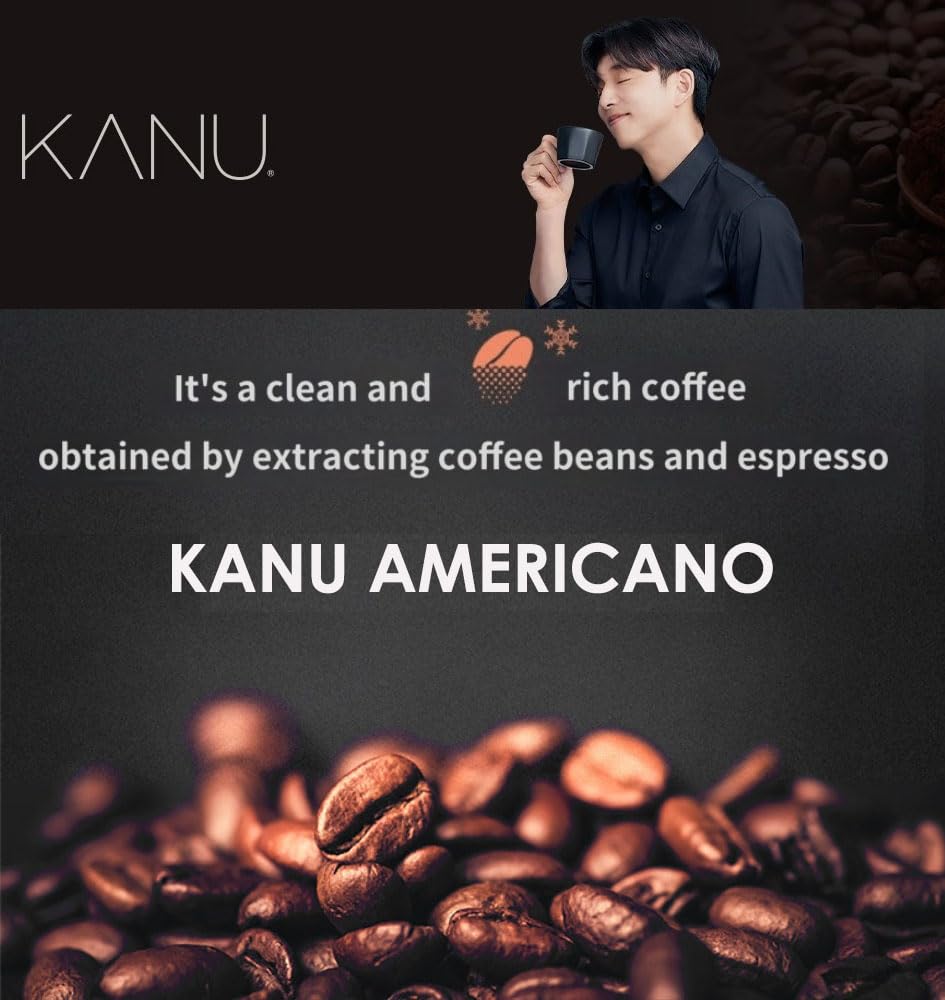 Maxim Kanu Mini Mild Roasted Americano Coffee 0.9g x 150 sticks