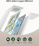 Support de recharge sans fil, GEEKERA 3 en 1 Station de quai sans fil pour iPhone 17 16 15 14 13 12 11 Pro Max Plus/X/8 Series, Montre Apple Ultra/11/10/9/SE/8/7/6/5/4/3/2, AirPods Pro/4/3/2