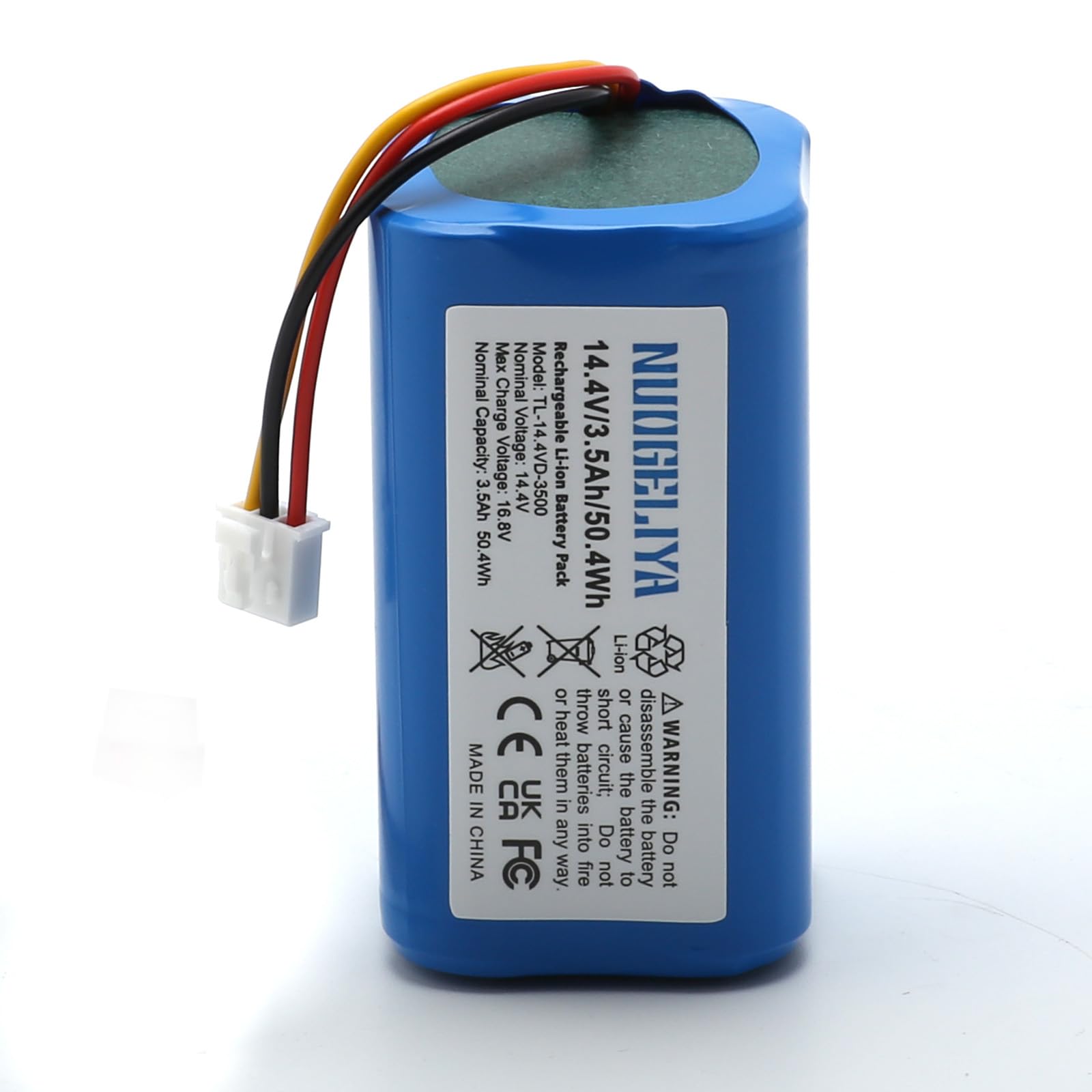 Vhbw Batteria Compatibile Con Proscenic NEO 820P E 830P - 2600mAh, 14.4V, Li-Ion, Sostituisce D071-INR-CH-4S1P - 3