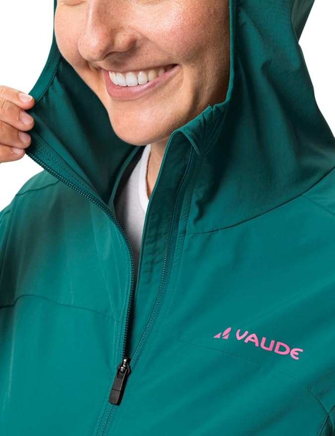 Veste De Vélo Vaude Moab 4 Pour Femme – Rose, Respirante Et Polyvalente 3 Saisons