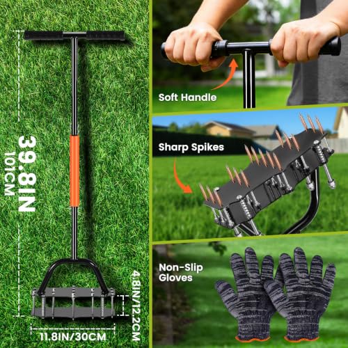 Manual Lawn Aerator Tool - image 2