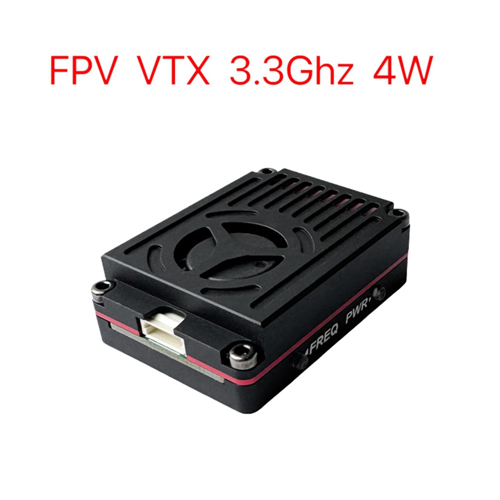 5X Trasmettitore Audio Video FPV VTX 16 Canali FPV 3,3 GHz 4 W DC7 V-36 V Pal/NTSC per Drone RC FPV A Lungo Raggio