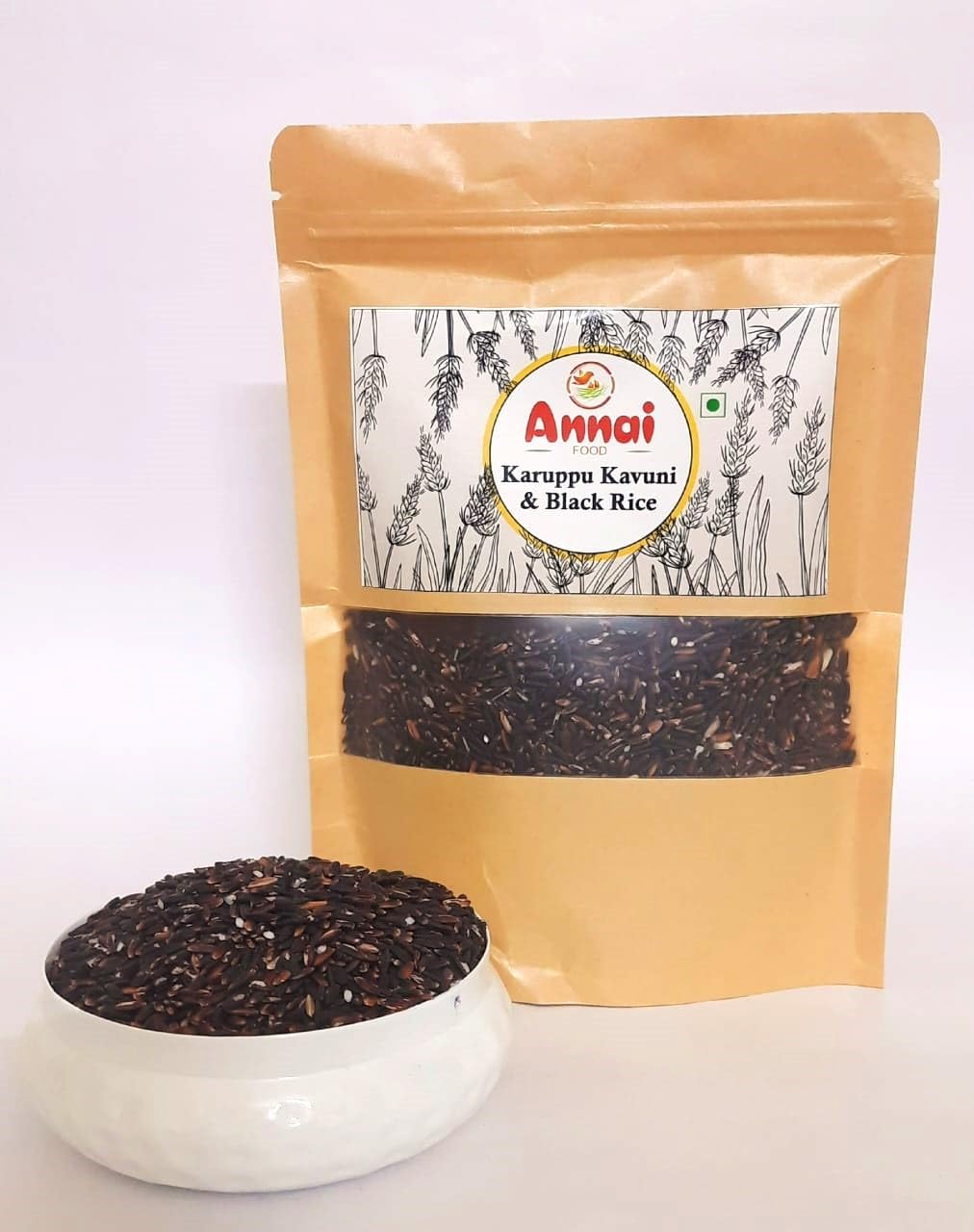 Annai Food Black Rice/Natural Antioxidants Rice/Karuppu Kavuni Rice|Forbidden Rice with Gluten Free|Black Chawal 500gm (B0CTTMMB56) Amazon Price History, Amazon Price Tracker