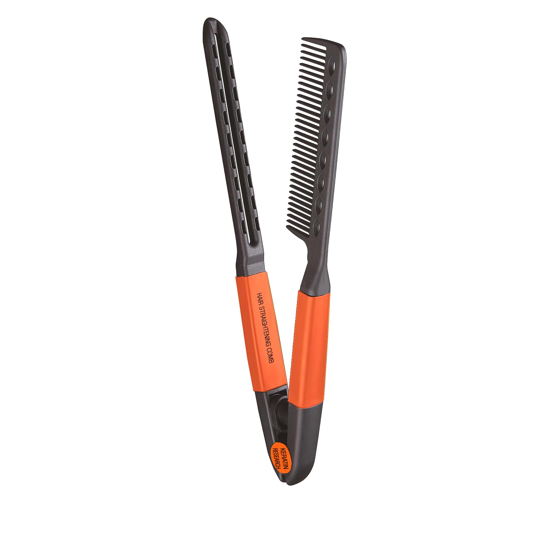 Amazon.com : Hair Straightening V Clip Shape Easy Comb High Heat