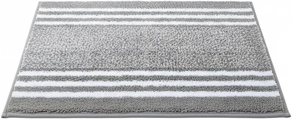 Non Slip Bathroom Mats for Quick Drying Machine Washable Rugs Soft Bath Mat in Modern Design for Luxurious Style in Bathroom