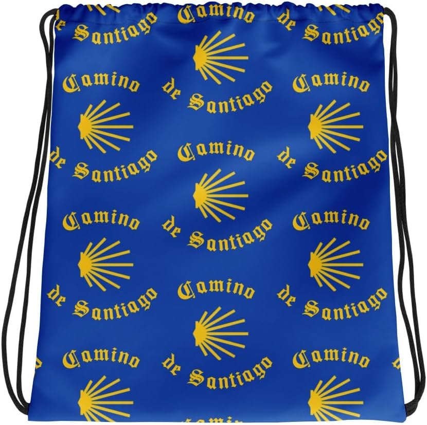Camino de Santiago Drawstring Bag, Gift for Peregrino