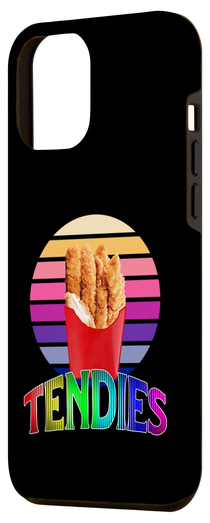 iPhone 12 Pro Max Tendies Chicken Tendies Retro Case - Image 2