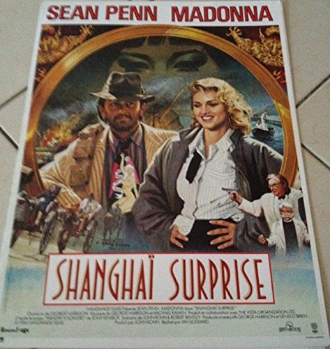 Affiche Shangaï Surprise originale 40X56Cm la rarete d un tirage cinema d epoque
