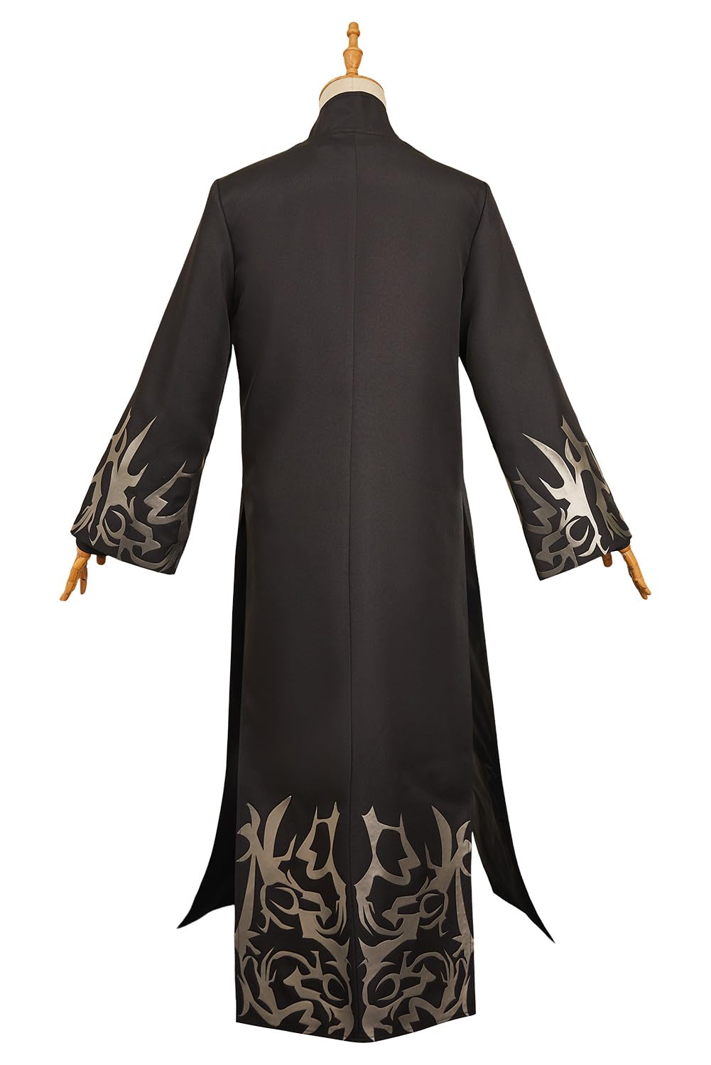 Jinu Disfraz Cosplay Traje Negro Abrigo Camisa Sombrero Traje Halloween Trajes