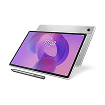 Lenovo Idea Tab Plus, 2.5K da 12.1″ 90Hz, Processore Mediatek Dimenity 6400, RAM 8GB, Memoria 256GB, WiFi 5, Tablet Android 15, Lenovo Tab Pen inclusa – Cloud Grey