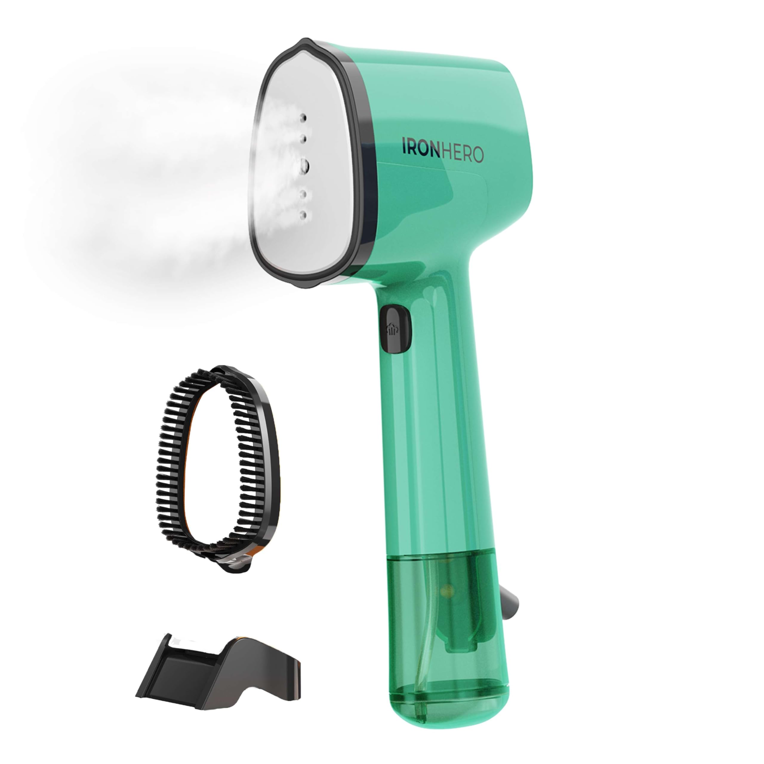 Cecotec Ferro Verticale Vapor IronHero V-1500 Essential Mint. 1500 W, suola in ceramica ultra aderente, vapore continuo 25 g/min, 2 modalità, riscaldamento rapido, accessorio per spazzola in silicone