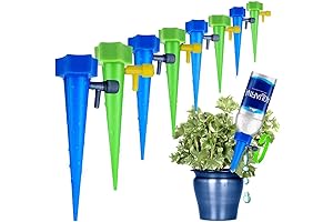 12-Pack Vacation Plant Waterer Self-Watering Spikes Drippers for Plants Garden