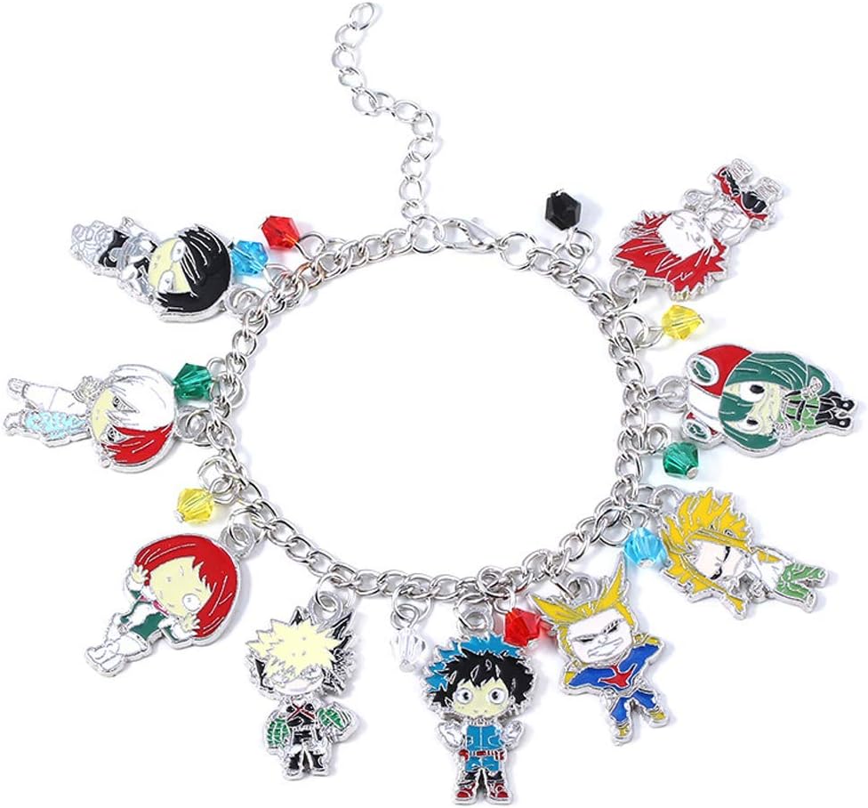 My Hero Academia Fashion Novelty Charm Bracelet Anime Manga Series Gifts