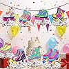 Roller Skates Honeycomb Centerpieces Retro Hip Hop... #5