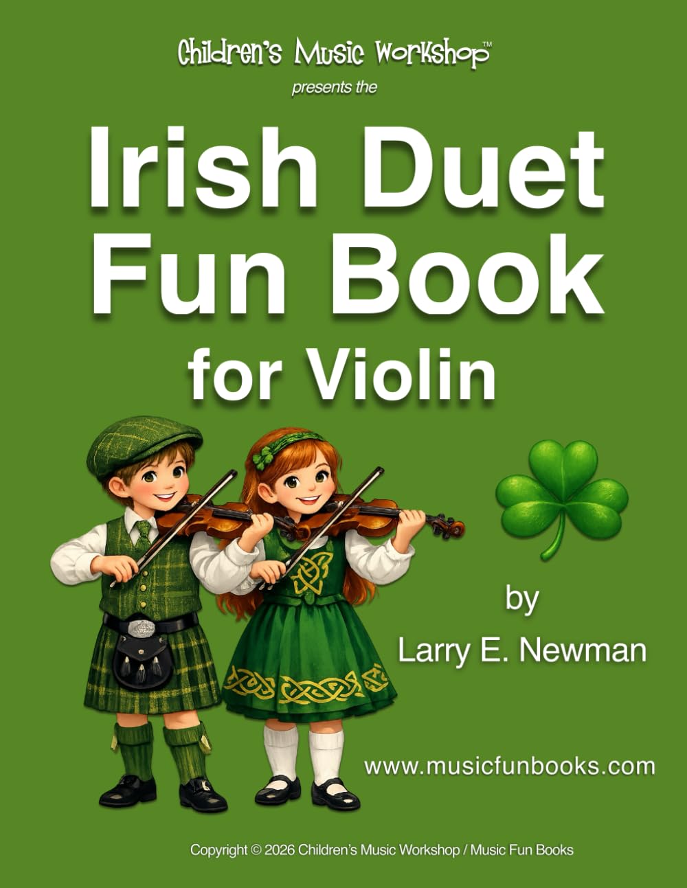 Irish Duet Fun Book for Violin (Irish Duet Fun Book Series)
