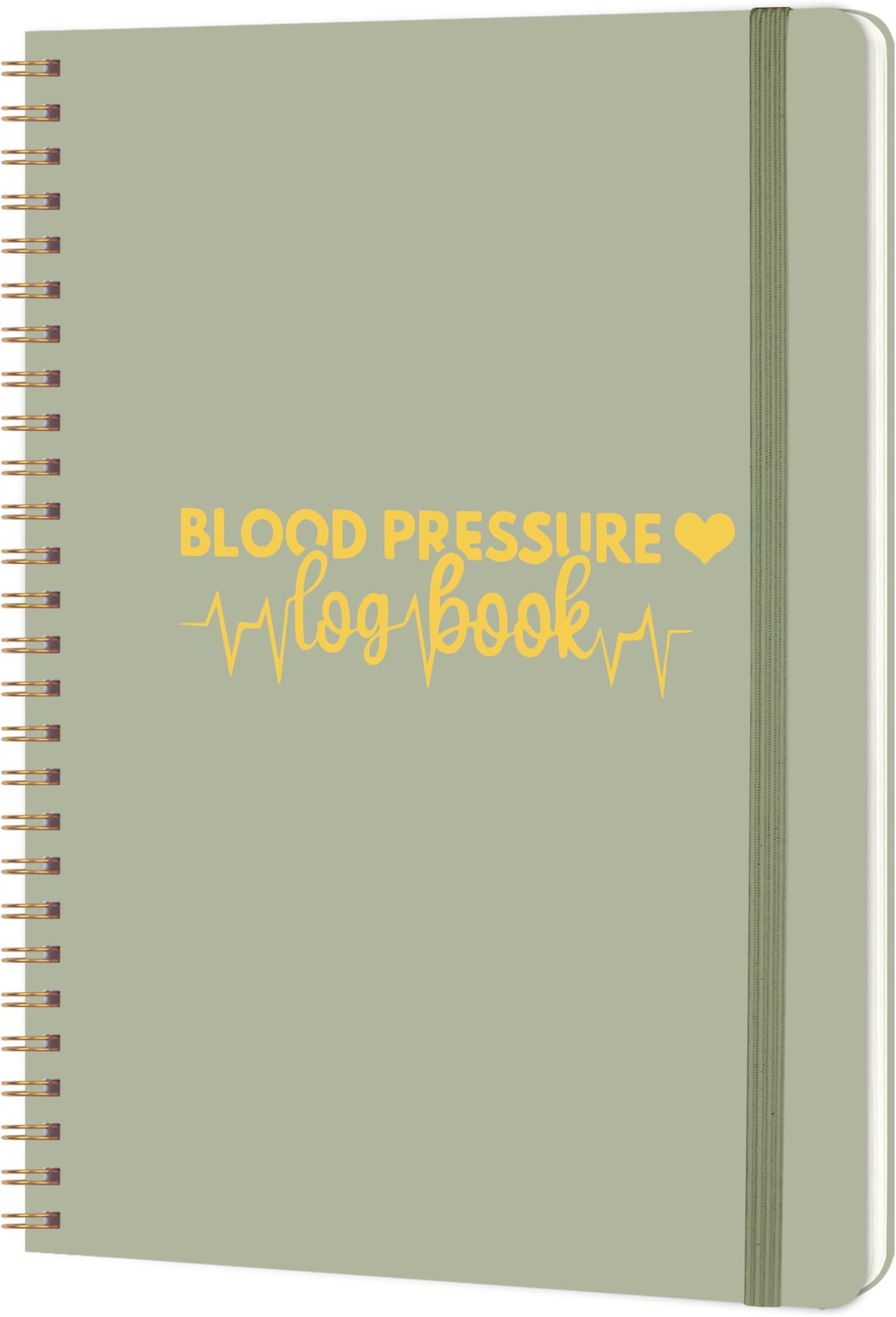 Amazon.com : BookFactory Blood Pressure Log Book/Blood Pressure ...