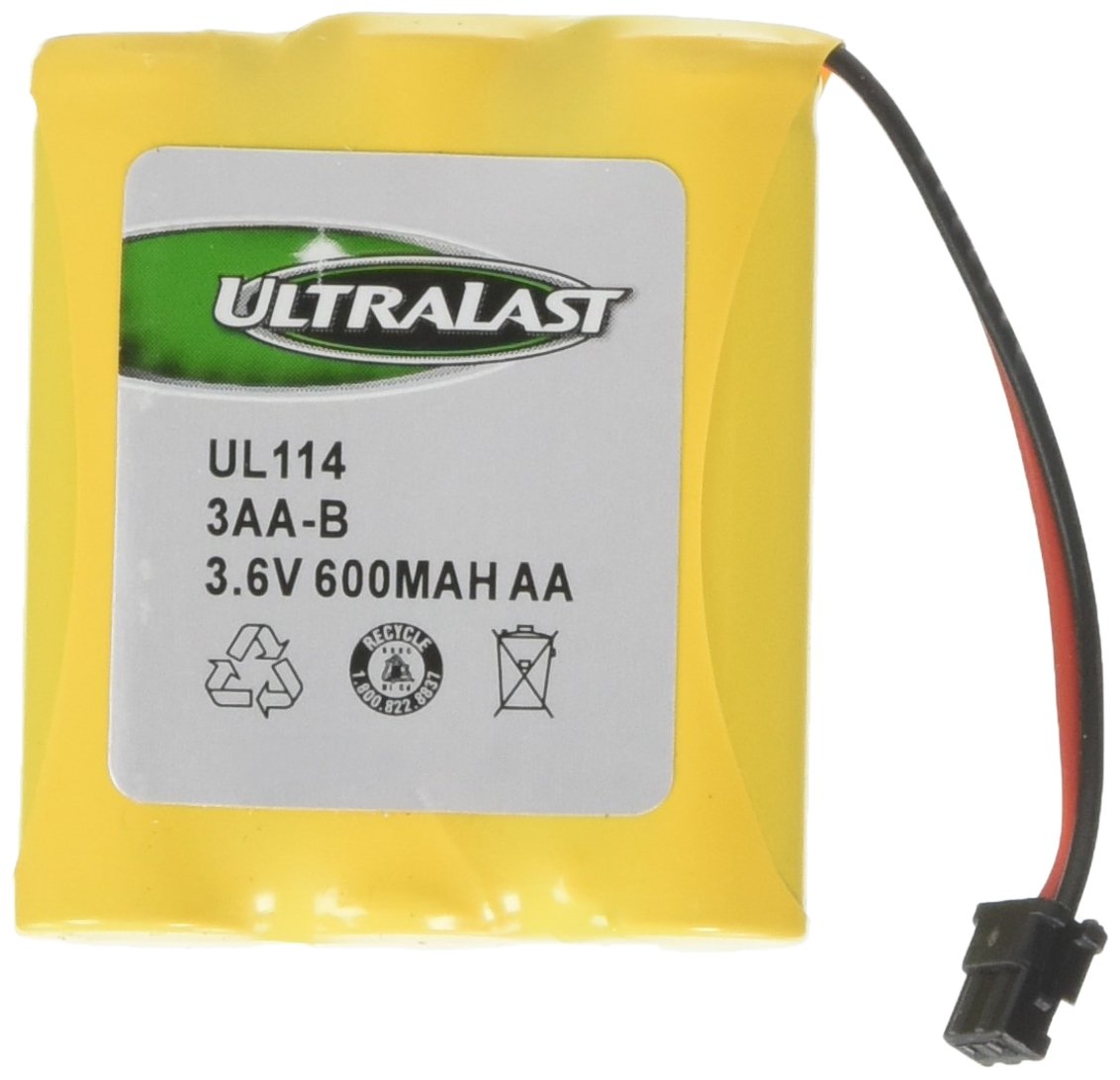 ULTRALAST Ultralast UL-114 Cordless Phone Battery for Cobra, Panasonic, Sharp, Sony and Uniden