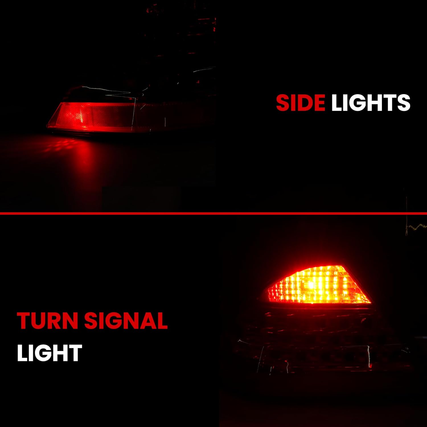 Tail Light Assembly Compatible With 2006-2007 Honda Accord Sedan Replacement for HO2818130 33551-SDA-A32 Taillight Rear Lamp