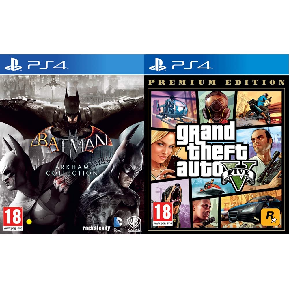 Batman Arkham Collection (PS4)+Grand Theft Auto V - Premium Edition (PS4) (B08NTWCG8R) Amazon Price History, Amazon Price Tracker