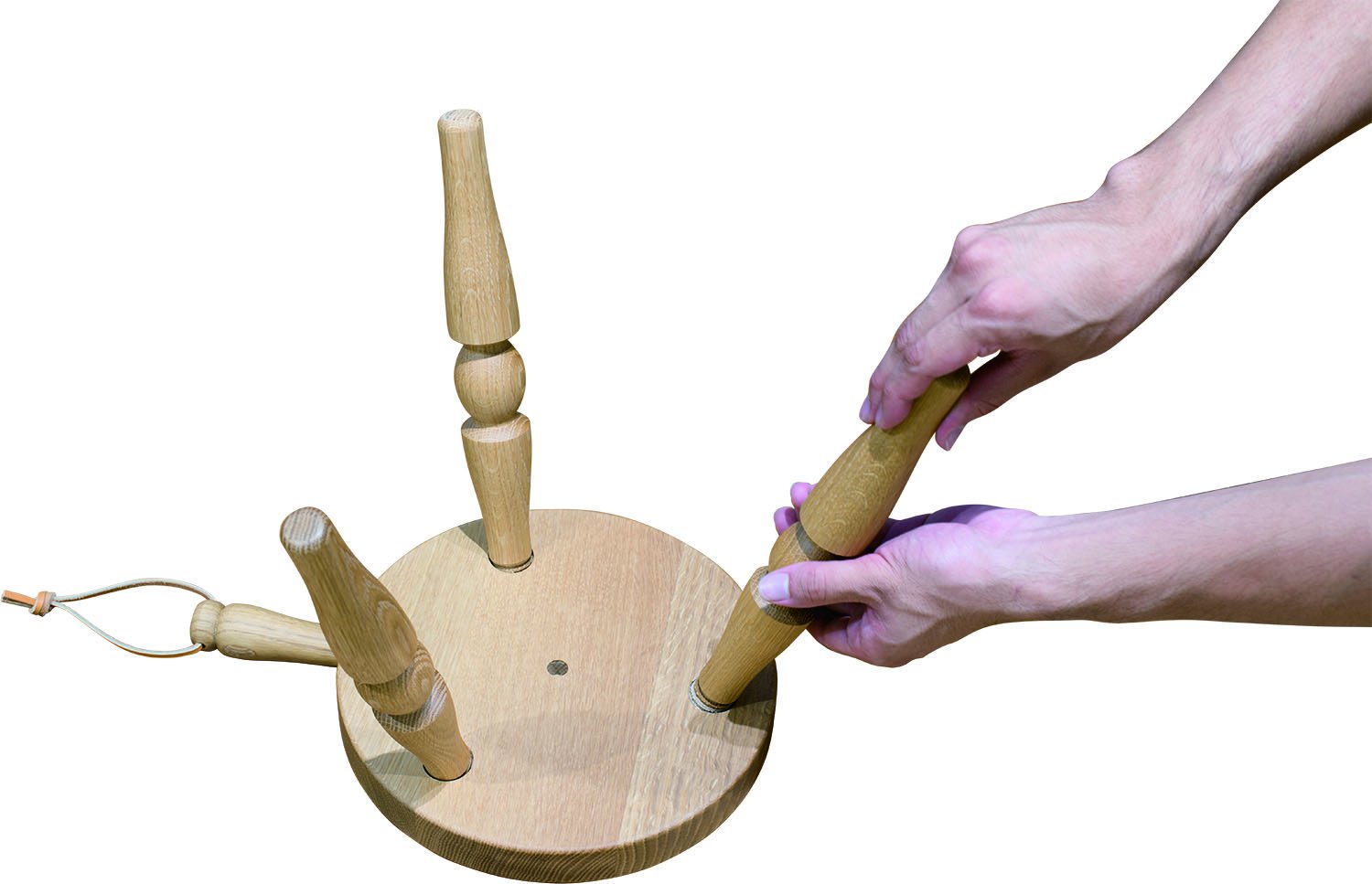 Amazon.com: Hida Sangyo Milk Stool SD243N Stool, OU Color : Home