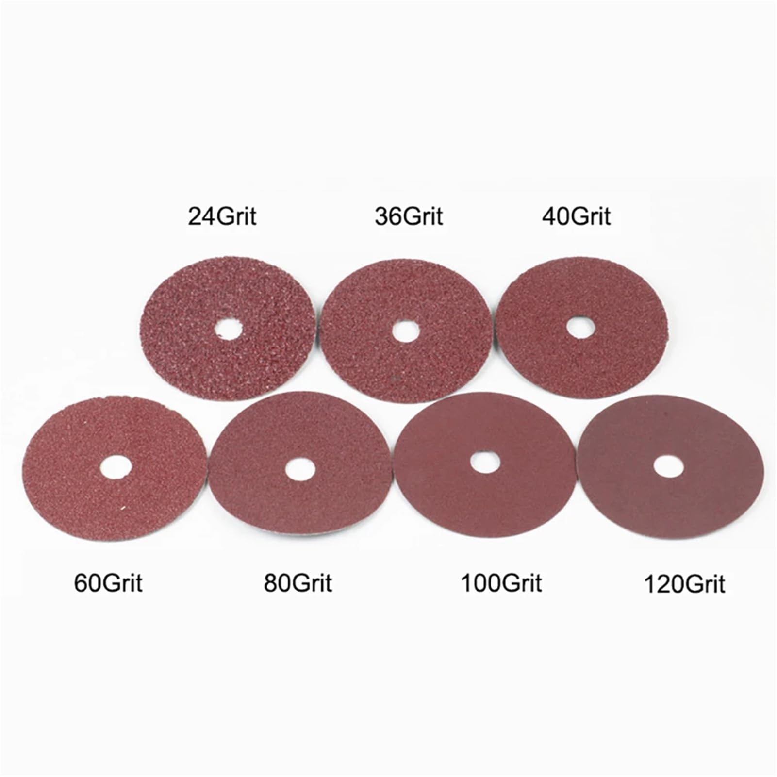 10 sztuk krążków szlifierskich z włókna | 100 grit 100mm