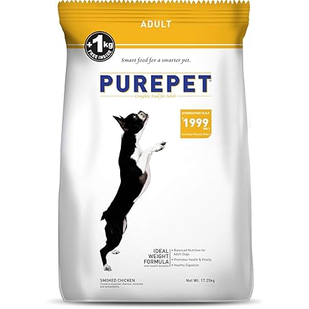 Purepet Smoked Chicken Adult Dog Food, 17.25kg