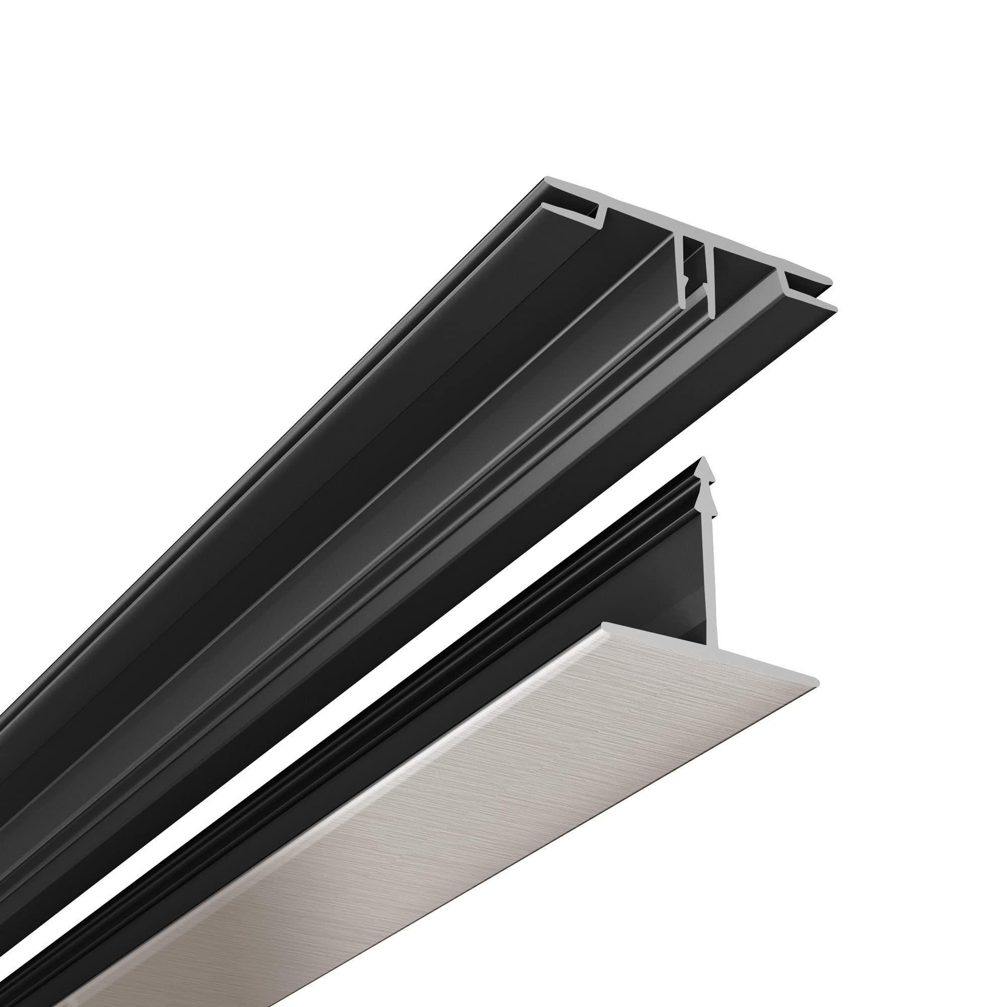 CeilingMAX 100 sq. ft. Brushed Nickel Surface Mount Ceiling Grid Kit