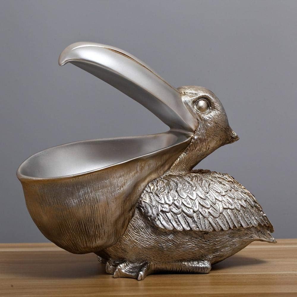 Sculpture Appreciation Bust Big Mouth Birds Statue Animal Box Storage Colophony Crafts Ornaments