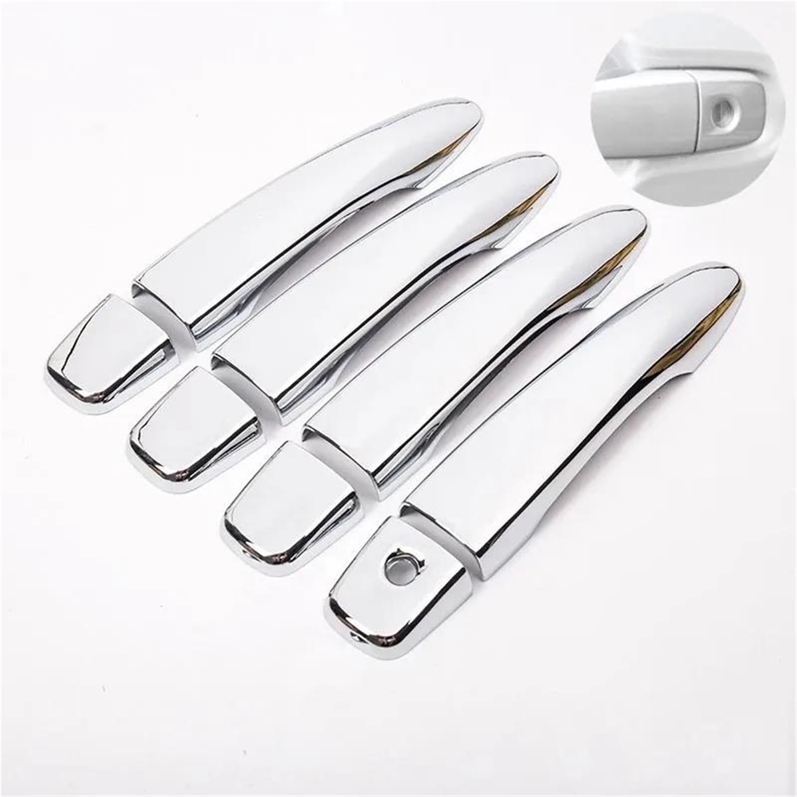 Noheeu Style3 Abs Car Door Handle Decoration Cover Trim Protector For Nissan X-Trail Xtrail T32 Rogue 2014-2020 Accessories(Style3)