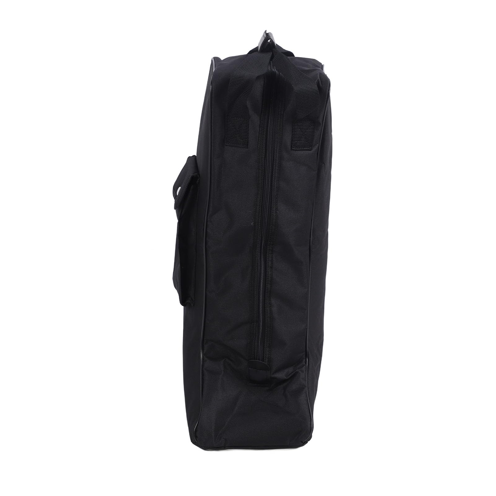 Bolsas de almacenamiento portátiles a prueba de polvo para botas altas, tela Oxford y cuero con cremallera con asa, para botas de vaquero y nieve, bolsas negras para zapatos