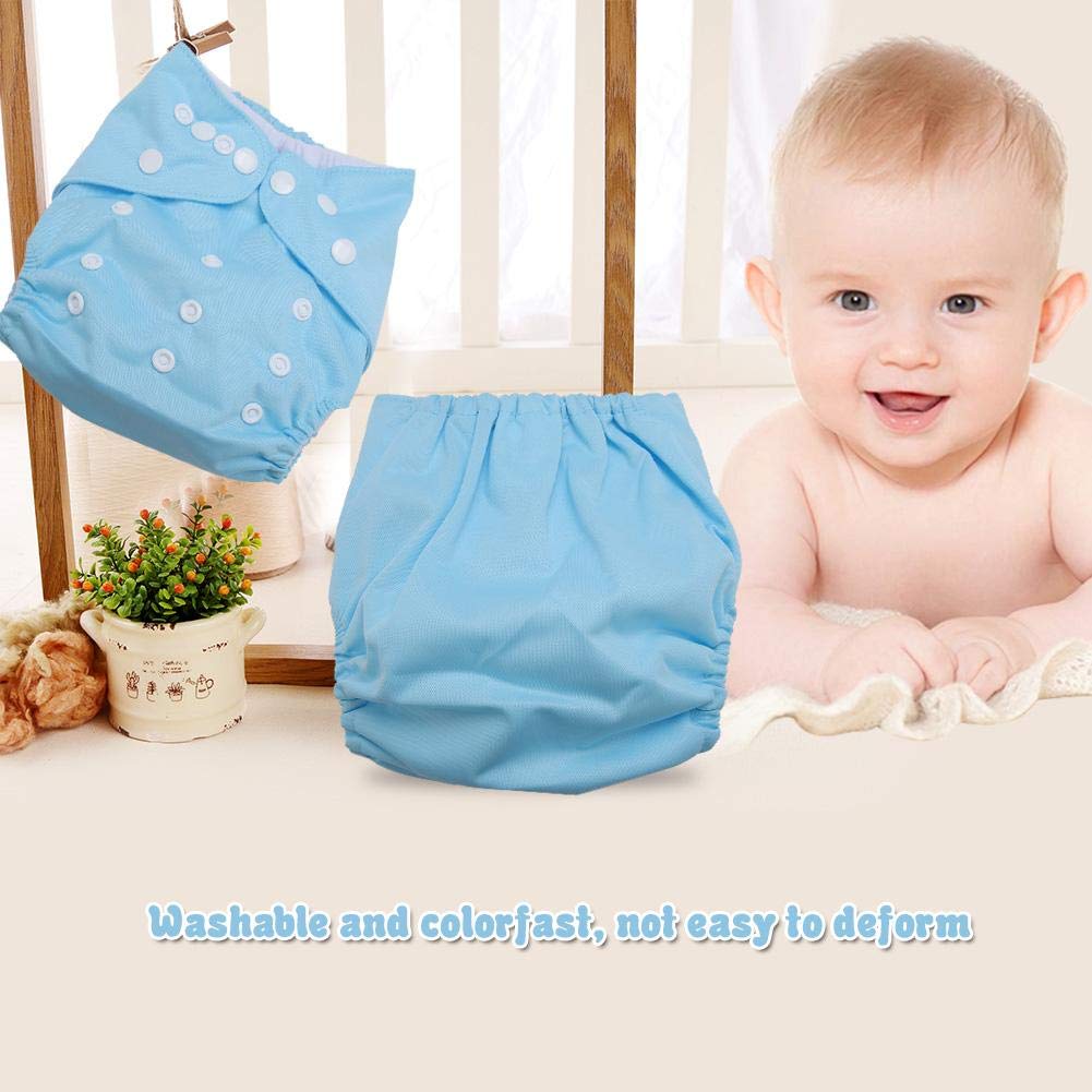 Couches de Bain Lavables Respirant Bébé Réglable Étanche Formation Pantalon de Couche en Tissu Sous-Vêtements pour Bébé