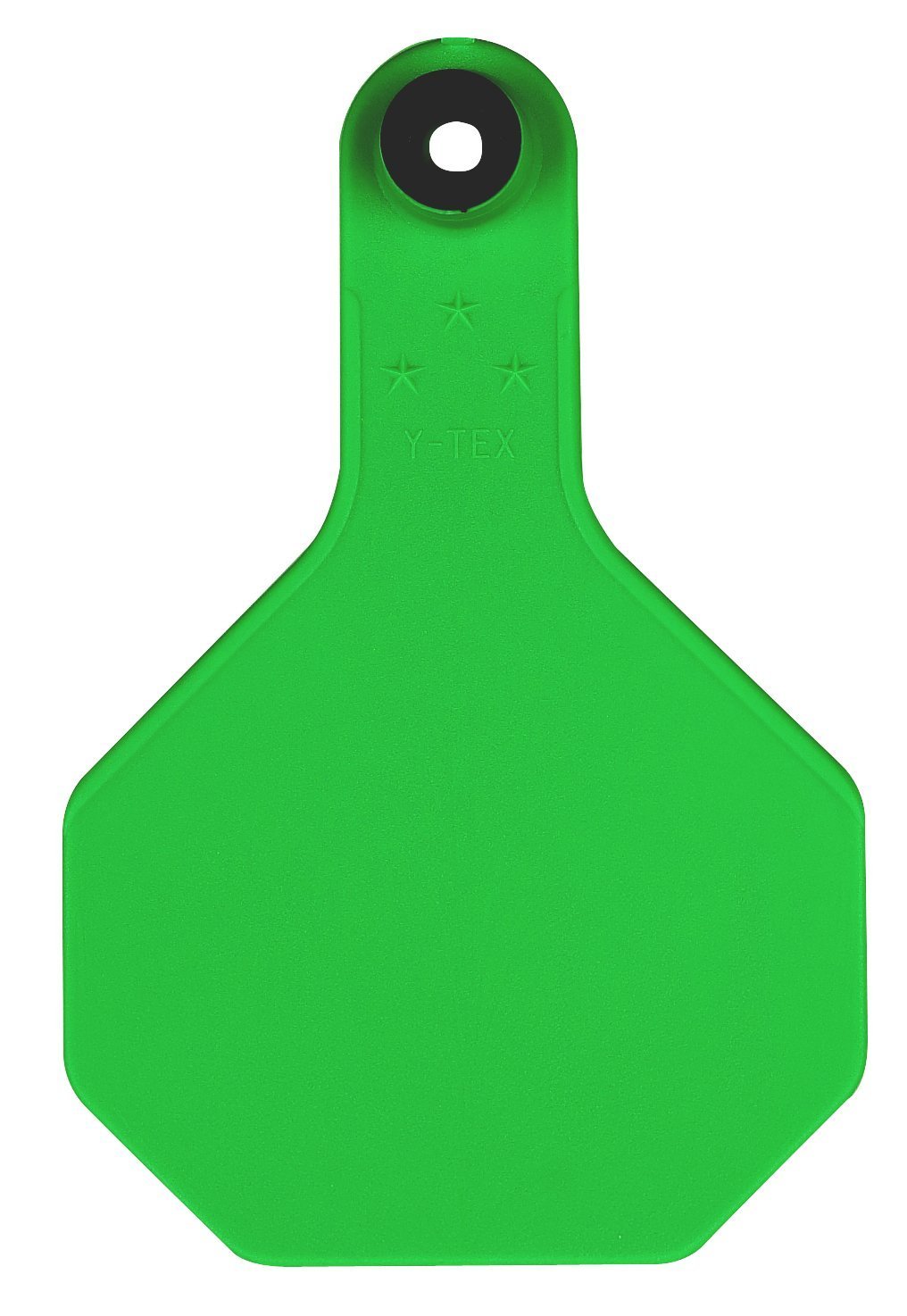 3 Star All American Y-Tex Cow Eartags (25ct) Blank Identification Cattle Green