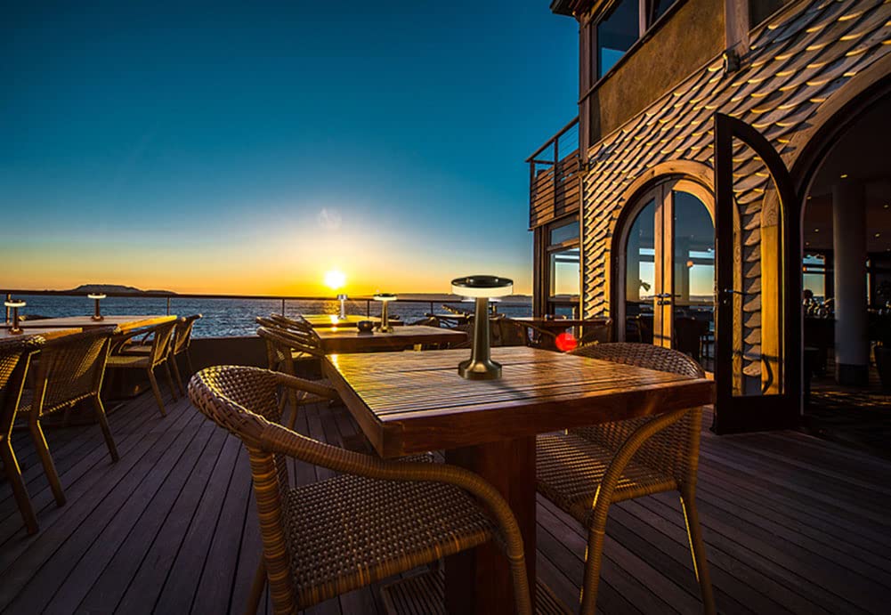 Lampe De Chevet Sans Fil, Lampes De Table LED Rechargeables Par USB En Métal, Pour Chambre À Coucher, Table De Chevet, Restaurant, Décoration