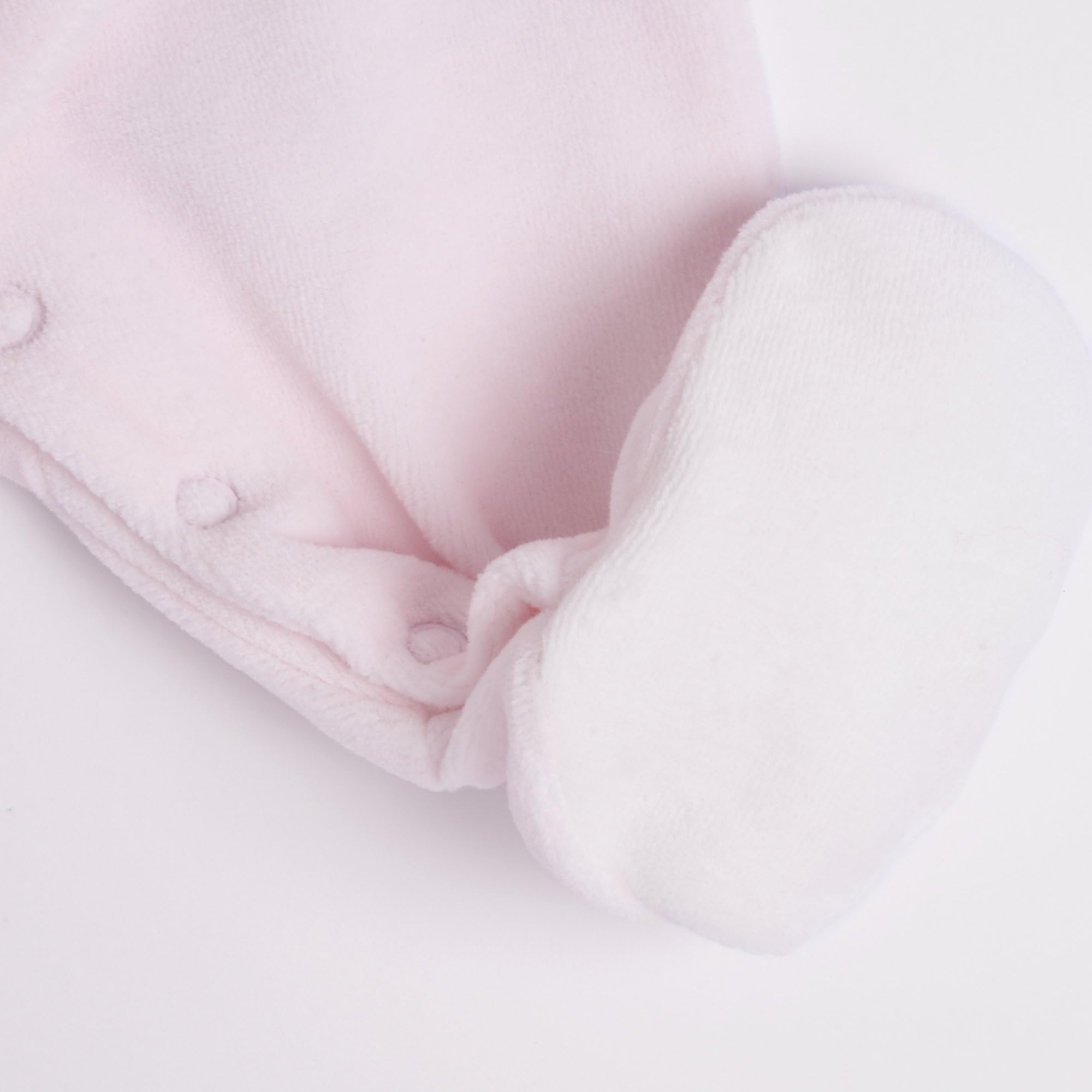 Chicco, Tutina Neonata, con Comoda Apertura Frontale con Bottoncini, in Calda e Morbida Ciniglia, Lavabile in Lavatrice, Abbigliamento Neonata 0-24 Mesi, Idea Regalo Nascita, Designed in Italy