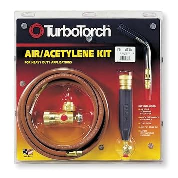 TurboTorch 0386-0338 X-5B Torch Kit Swirl, for B tank, Air Acetylene