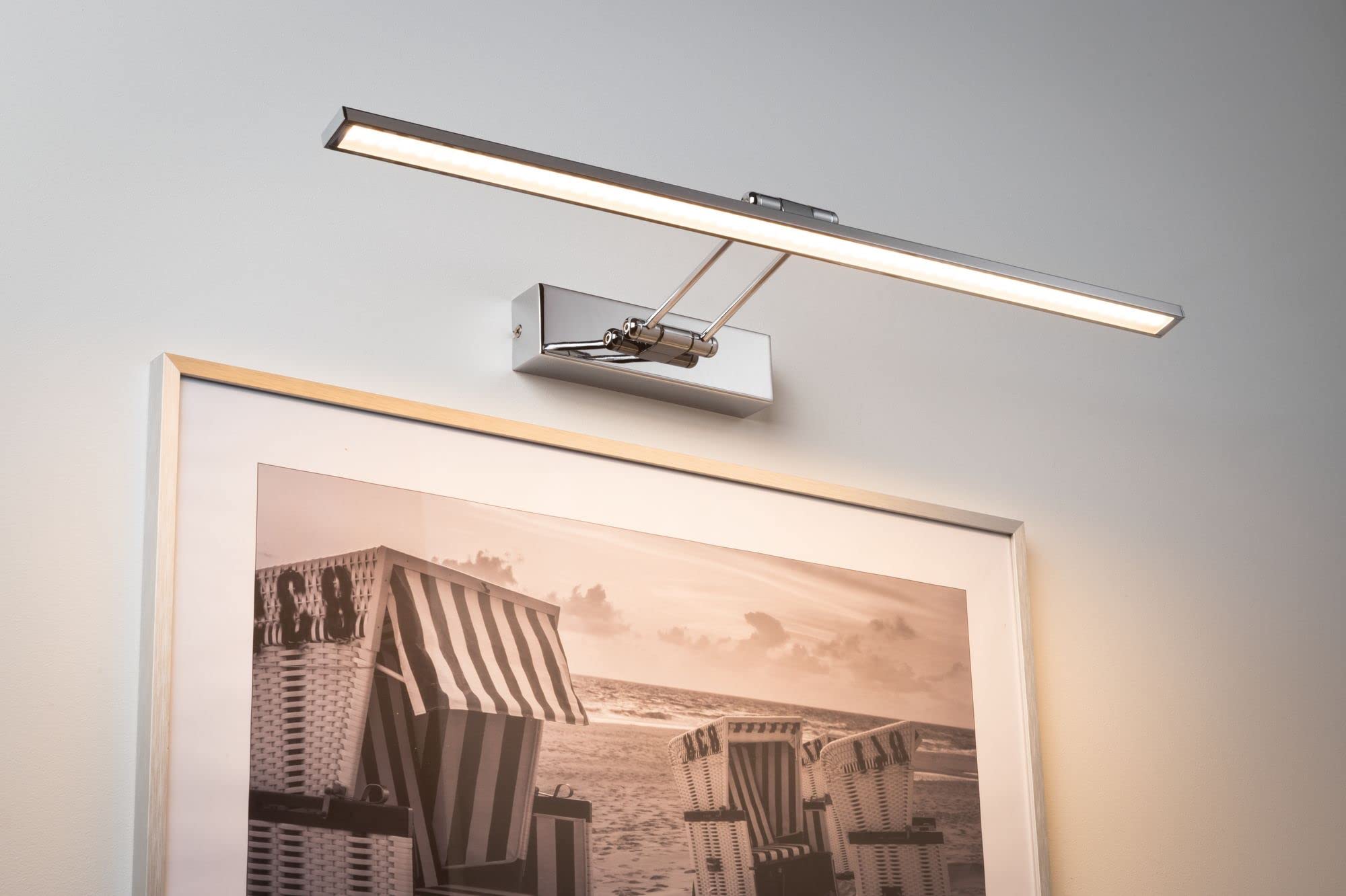 Paulmann 99890 Galeria LED Bilderleuchte Beam Sixty 11W Chrom 230V Metall