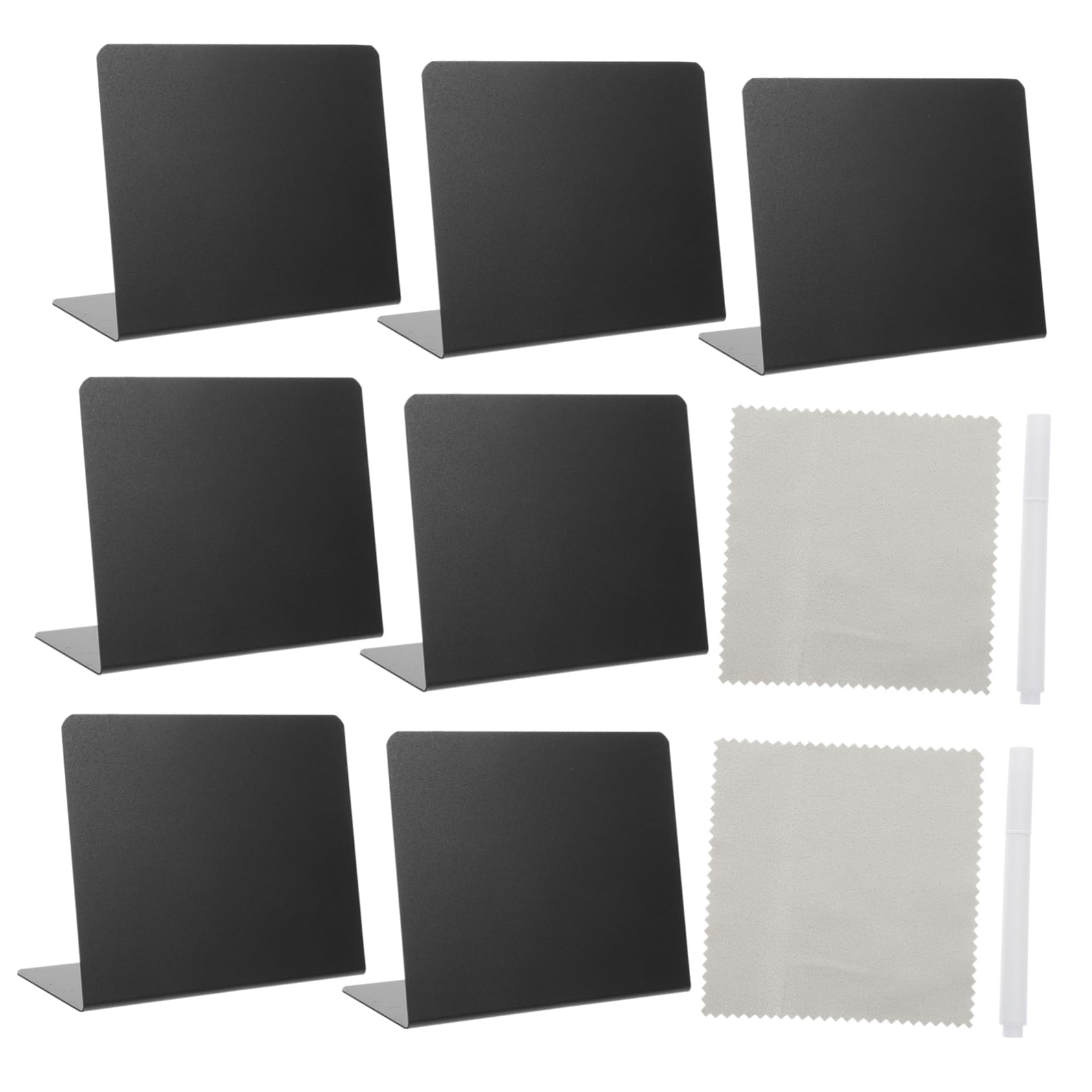 DOITOOL 3 Set Eventi Lavagna Scrivibile Riutilizzabile Base Shape Stabilizzata per Negozi