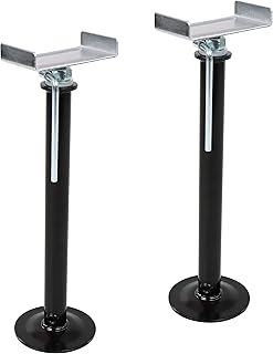 Dumble Heavy Duty RV Stabilizer Jacks for Travel Trailer 2pk - 16-28in Telescoping Camper Leveling RV Slide Out Supports