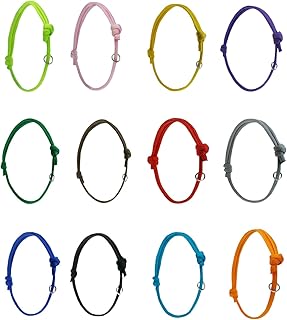 Pack of 12 Puppy ID Bands Collars, Puppy Collars, Adjustable, Puppy Identification Dog Tags, for Newborn Puppies, Kittens product image
