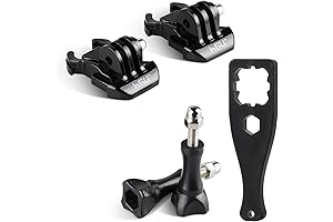 HSU Quick Release Buckle Clip Basic Base Mount for GoPro Cameras